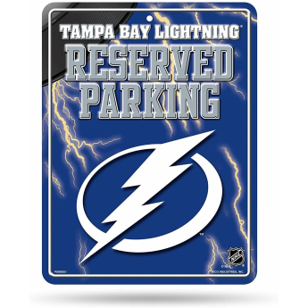 Tampa Bay Lightning semn pe perete Auto Reserved Parking