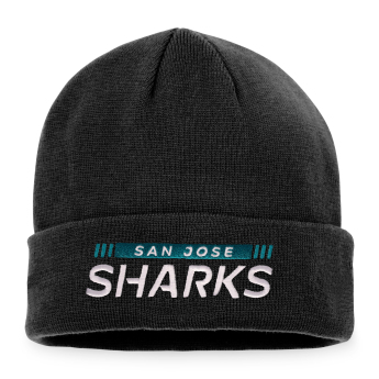 San Jose Sharks căciulă de iarnă Cuffed Knit Black