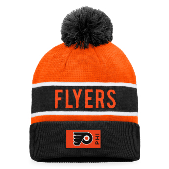 Philadelphia Flyers căciulă de iarnă Black-Dark Orange