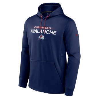 Colorado Avalanche hanorac de bărbați cu glugă RINK Performance Navy-Dark Garnet