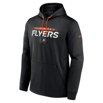 Philadelphia Flyers hanorac de bărbați cu glugă RINK Performance Black-Dark Orange