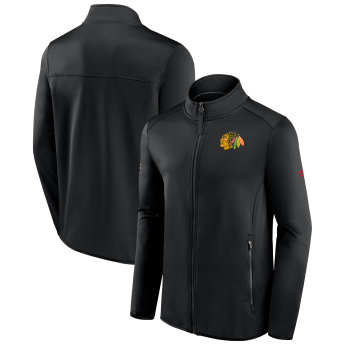 Chicago Blackhawks geacă de bărbați RINK Fleece Jacket Black-Black