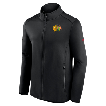 Chicago Blackhawks geacă de bărbați RINK Fleece Jacket Black-Black