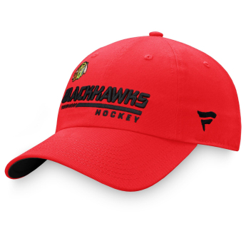 Chicago Blackhawks șapcă de baseball Authentic Pro Locker Room Curved Unstructured Red