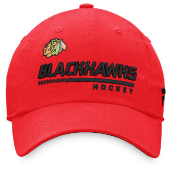 Chicago Blackhawks șapcă de baseball Authentic Pro Locker Room Curved Unstructured Red