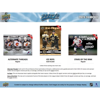 NHL cutii Cărți de hochei NHL 2023-24 Upper Deck MVP Hockey Hobby Box