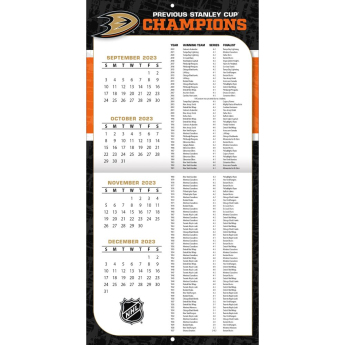 Anaheim Ducks calendar 2024 Wall Calendar