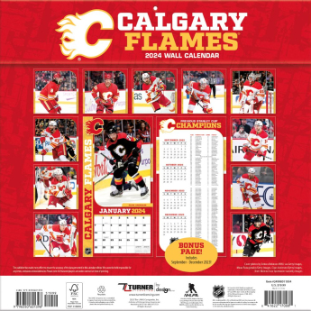 Calgary Flames calendar 2024 Wall Calendar