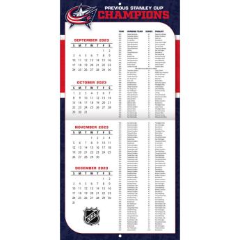 Columbus Blue Jackets calendar 2024 Wall Calendar