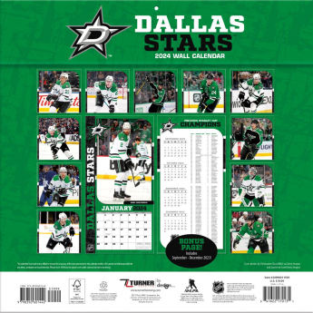 Dallas Stars calendar 2024 Wall Calendar