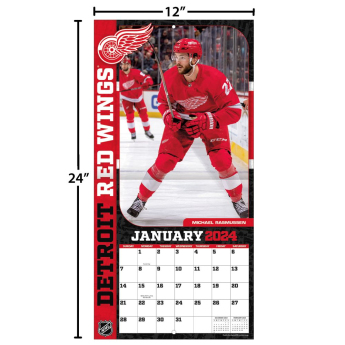 Detroit Red Wings calendar 2024 Wall Calendar