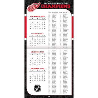 Detroit Red Wings calendar 2024 Wall Calendar