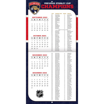 Florida Panthers calendar 2024 Wall Calendar