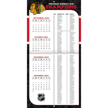 Chicago Blackhawks calendar 2024 Wall Calendar