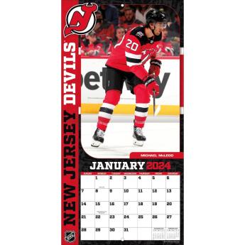 New Jersey Devils calendar 2024 Wall Calendar