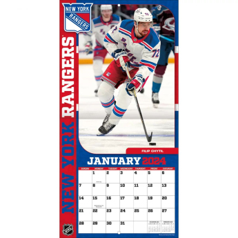 New York Rangers calendar 2024 Wall Calendar
