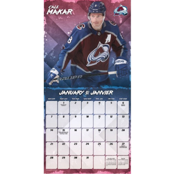 NHL produse calendar Superstars 2024 Wall Calendar