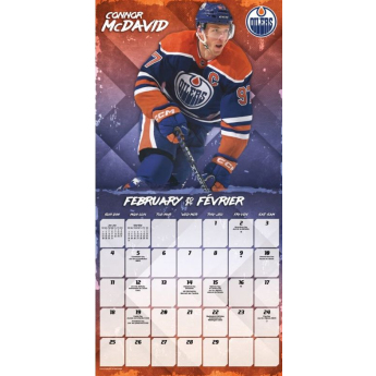 NHL produse calendar Superstars 2024 Wall Calendar