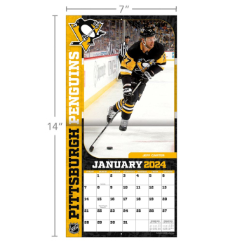 Pittsburgh Penguins calendar 2024 Wall Calendar