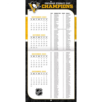 Pittsburgh Penguins calendar 2024 Wall Calendar