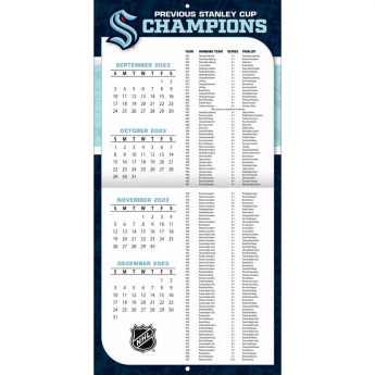 Seattle Kraken calendar 2024 Wall Calendar