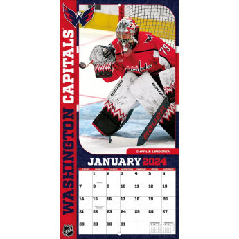 Washington Capitals calendar 2024 Wall Calendar