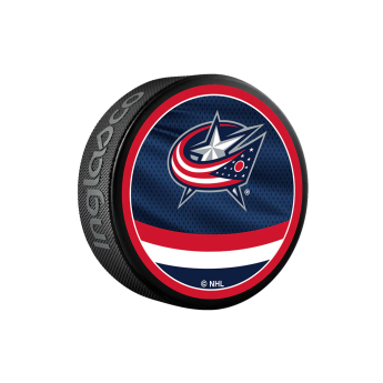 Columbus Blue Jackets puc Reverse Retro Jersey 2022 Souvenir Collector Hockey Puck