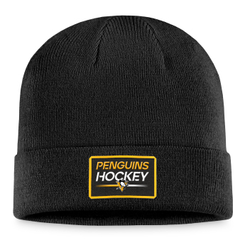 Pittsburgh Penguins căciulă de iarnă Authentic Pro Prime Cuffed Beanie black