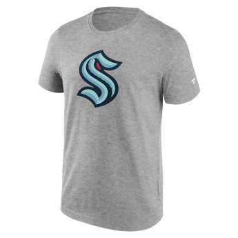 Seattle Kraken tricou de bărbați Primary Logo Graphic T-Shirt Sport Gray Heather