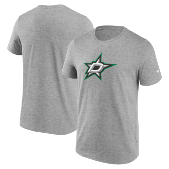 Dallas Stars tricou de bărbați Primary Logo Graphic T-Shirt Sport Gray Heather