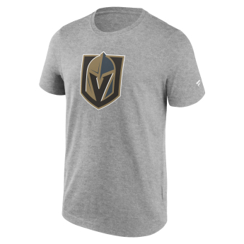 Vegas Golden Knights tricou de bărbați Primary Logo Graphic T-Shirt Sport Gray Heather