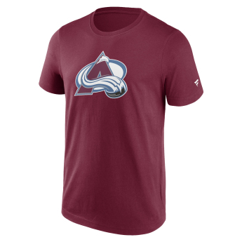 Colorado Avalanche tricou de bărbați Primary Logo Graphic Rhododendron