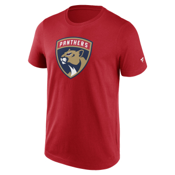 Florida Panthers tricou de bărbați Primary Logo Graphic Athletic Red