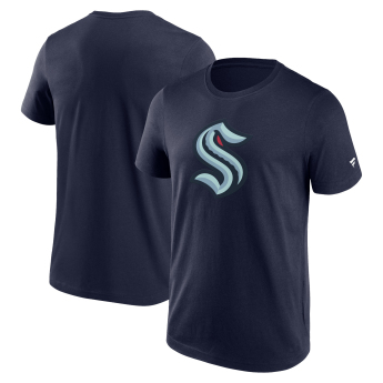 Seattle Kraken tricou de bărbați Primary Logo Graphic Maritime Blue