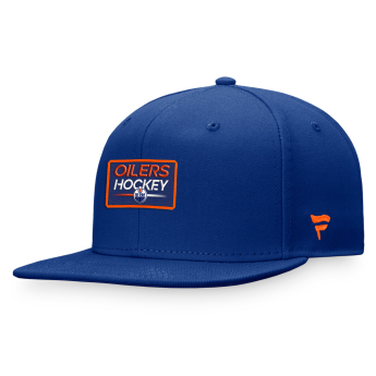 Edmonton Oilers șapcă flat Authentic Pro Prime Flat Brim Snapback blue