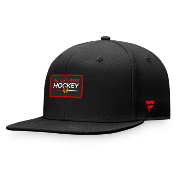 Chicago Blackhawks șapcă flat Authentic Pro Prime Flat Brim Snapback black