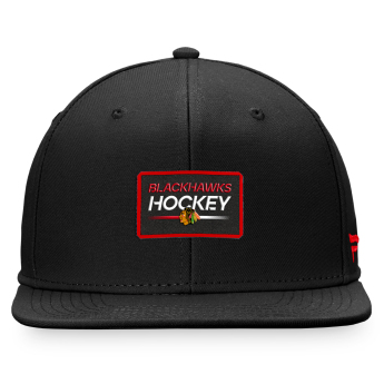 Chicago Blackhawks șapcă flat Authentic Pro Prime Flat Brim Snapback black