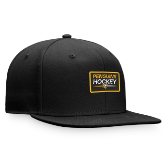 Pittsburgh Penguins șapcă flat Authentic Pro Prime Flat Brim Snapback black