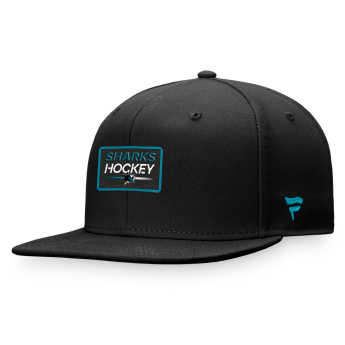 San Jose Sharks șapcă flat Authentic Pro Prime Flat Brim Snapback black