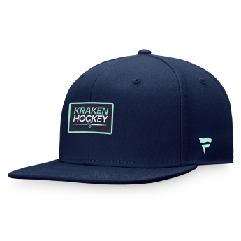 Seattle Kraken șapcă flat Authentic Pro Prime Flat Brim Snapback navy