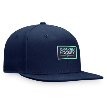 Seattle Kraken șapcă flat Authentic Pro Prime Flat Brim Snapback navy