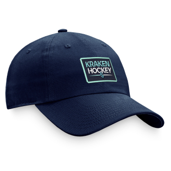 Seattle Kraken șapcă de baseball Authentic Pro Prime Graphic Unstructured Adjustable navy