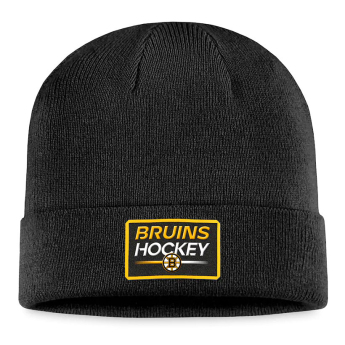 Boston Bruins căciulă de iarnă Authentic Pro Prime Cuffed Beanie