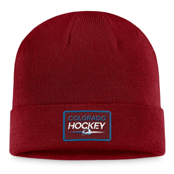 Colorado Avalanche căciulă de iarnă Authentic Pro Prime Cuffed Beanie red