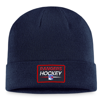 New York Rangers căciulă de iarnă Authentic Pro Prime Cuffed Beanie navy