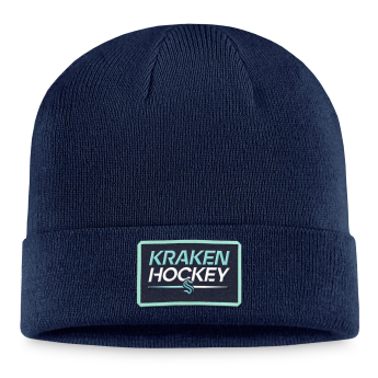 Seattle Kraken căciulă de iarnă Authentic Pro Prime Cuffed Beanie navy