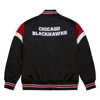 Chicago Blackhawks geacă de bărbați NHL Heavyweight Satin Jacket
