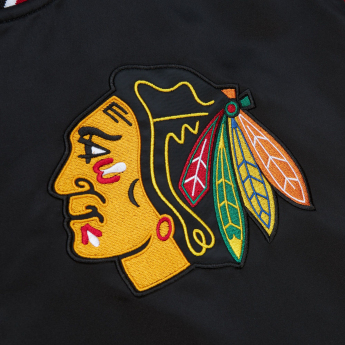 Chicago Blackhawks geacă de bărbați NHL Heavyweight Satin Jacket