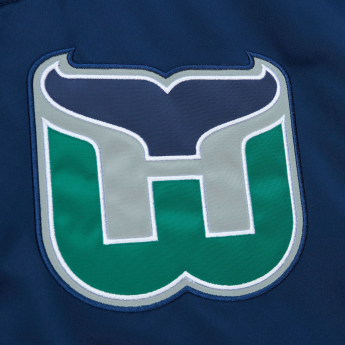 Hartford Whalers geacă de bărbați NHL Heavyweight Satin Jacket