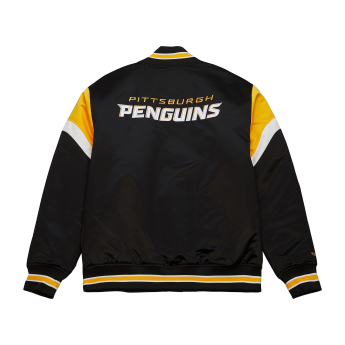 Pittsburgh Penguins geacă de bărbați NHL Heavyweight Satin Jacket